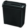 Fellowes P-25S Destructora de papel con corte en tiras, 11L, Negro/Gris